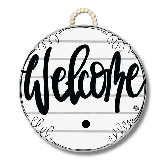 Shiplap "Welcome" Hanger
