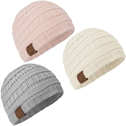 3 Pack Sweet Pea Baby Beanies