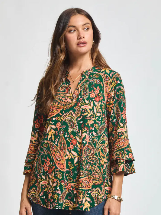 Bell Sleeve Lizzy Top