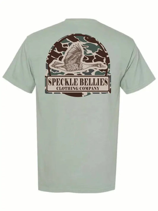 Camo Arch Logo Pocket Tee