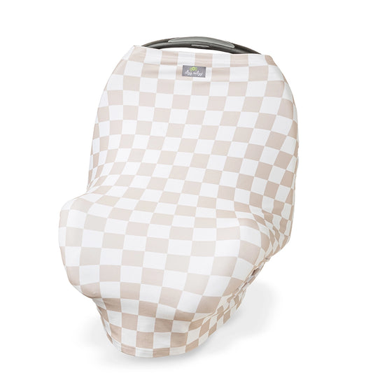 Taupe Checkerboard Mom 4 in 1 Cover