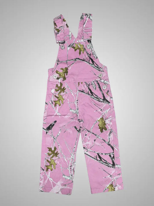 Pink Backwoods Overalls