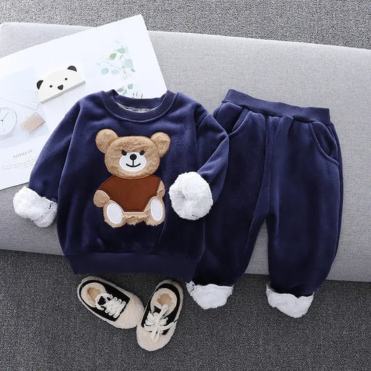 2-Piece Baby Boy Bear Set