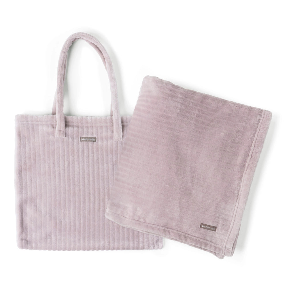 Lilac On My Way Blanket Tote
