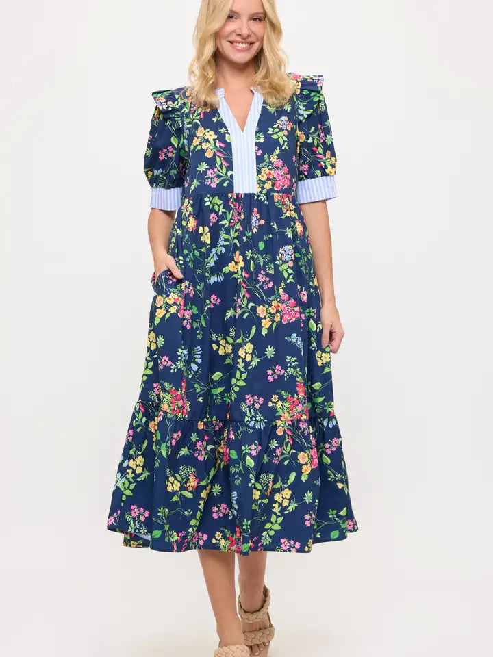Floral Midi Dress