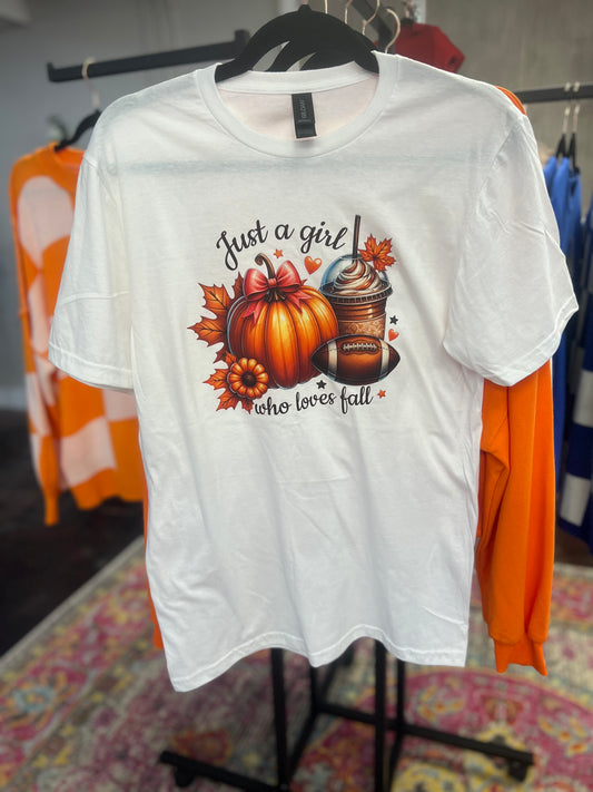White Who Loves Fall