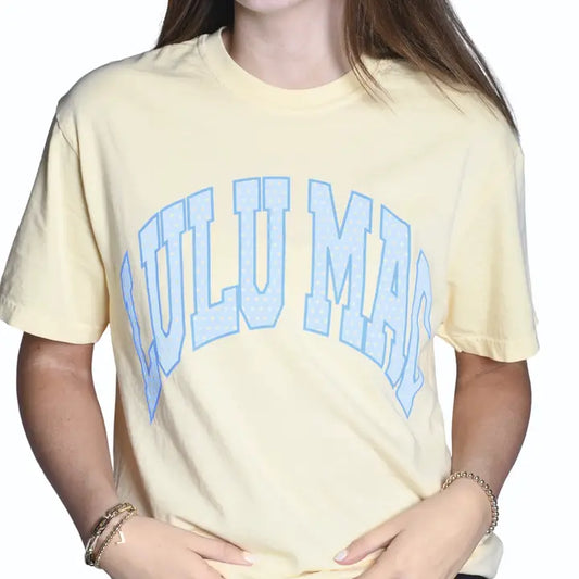 Polka Dot Adult Butter Lulu Mac Tee