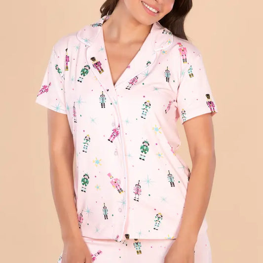 Nutcracker Parade Pajama Top