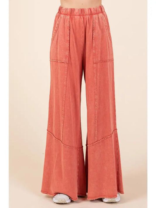 Rust Mineral Wash Pants