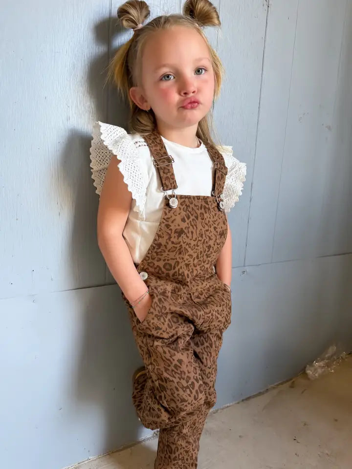 Wild Leopard Overalls