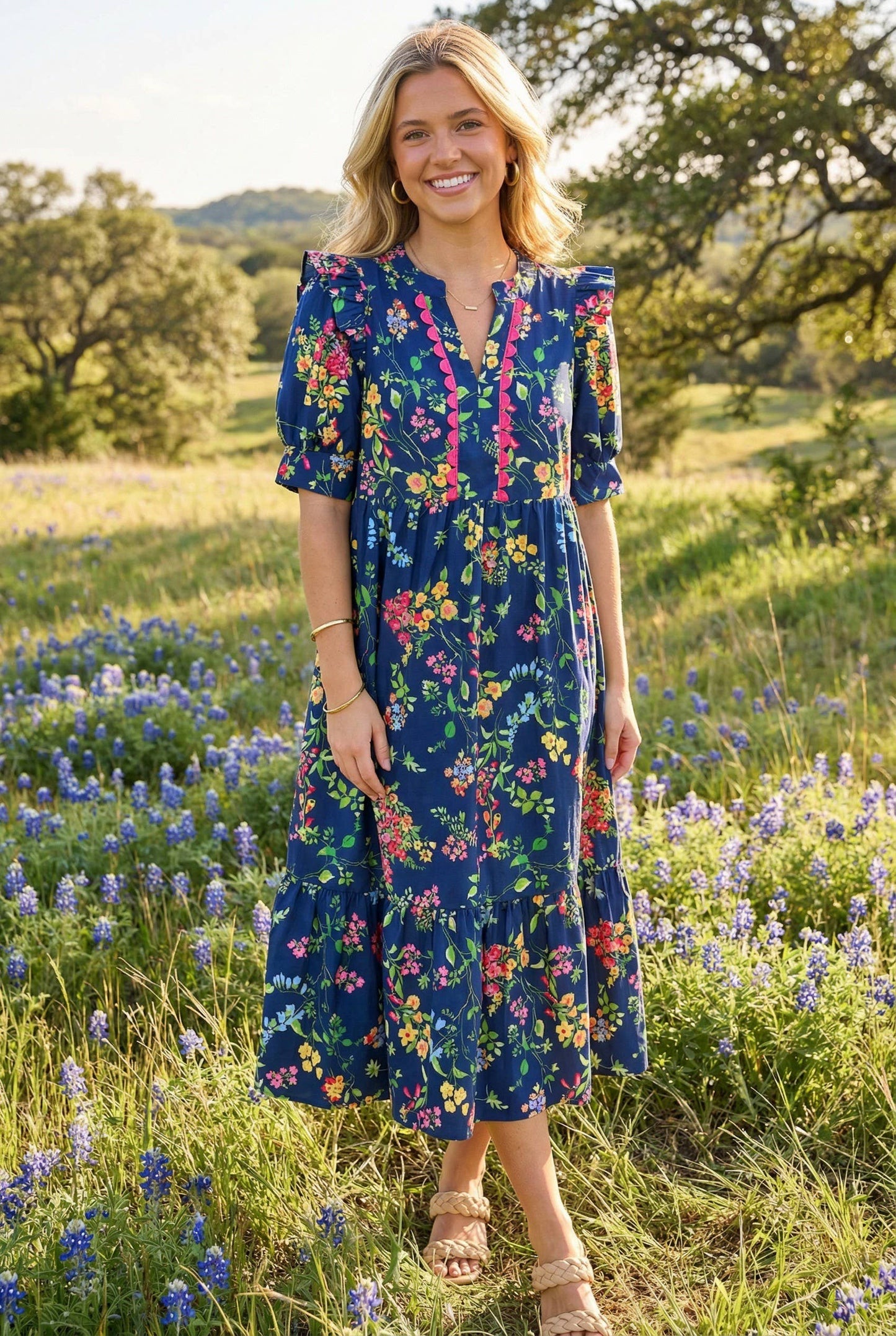 Floral Midi Dress