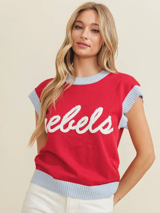 Rebels Game Day Knit Sweater