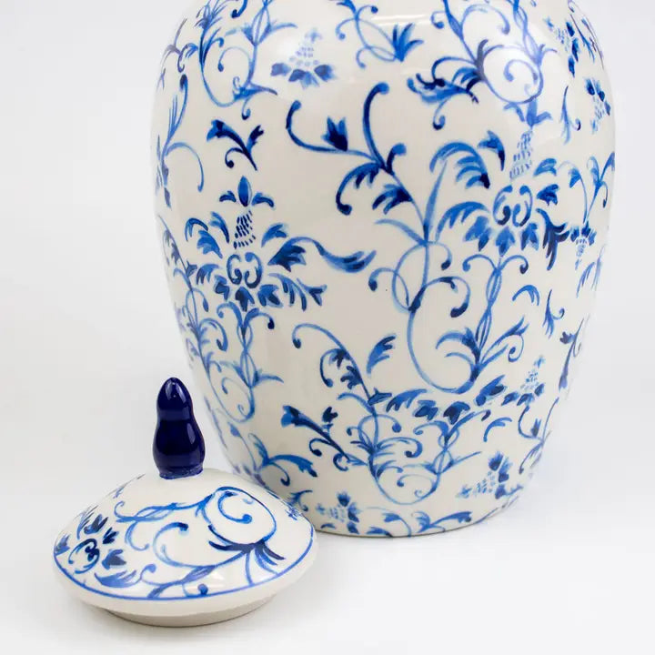 Imperial Palace Ginger Jar Blue/White