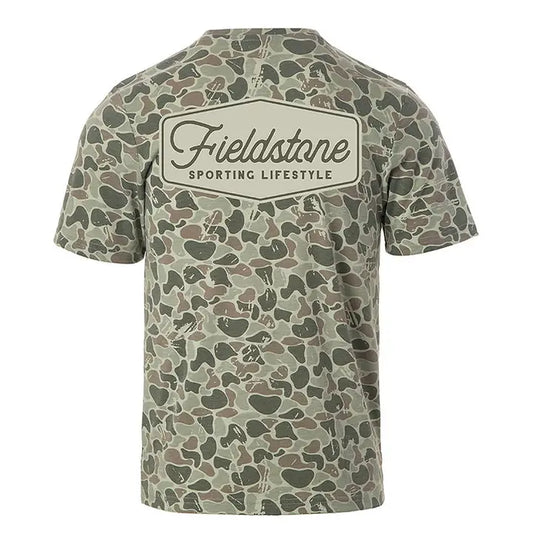 Marsh Camo Logo Tee