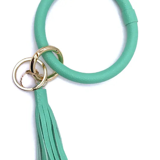 Mint Wristlet Key Chain