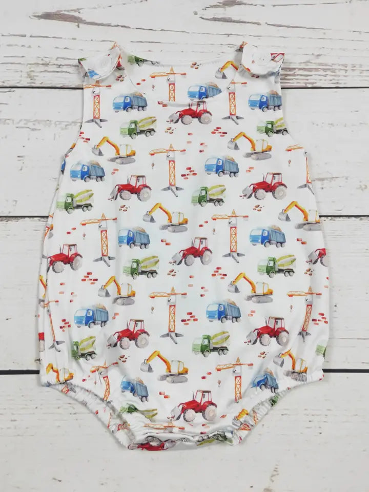 Baby Boy Construction Bubble