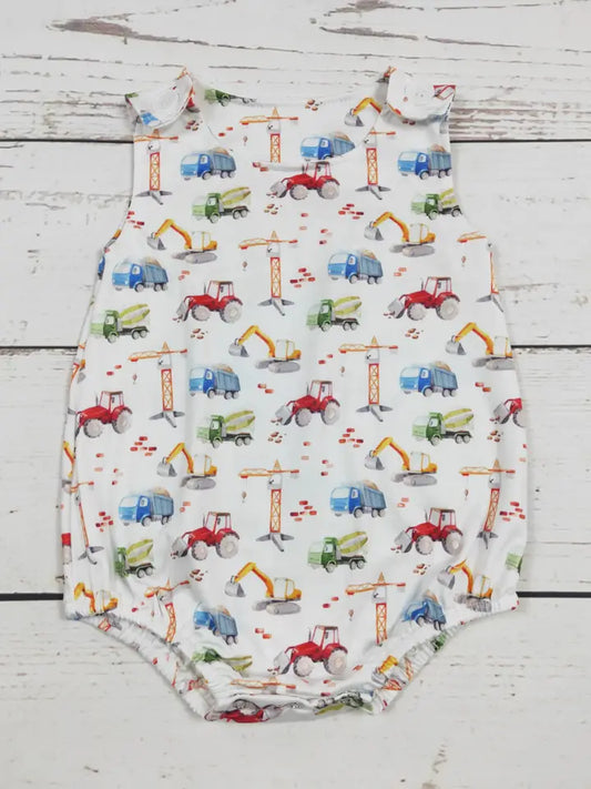 Baby Boy Construction Bubble