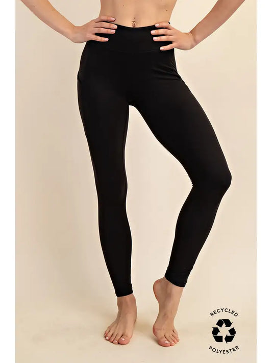 Black Butter Basic Legging