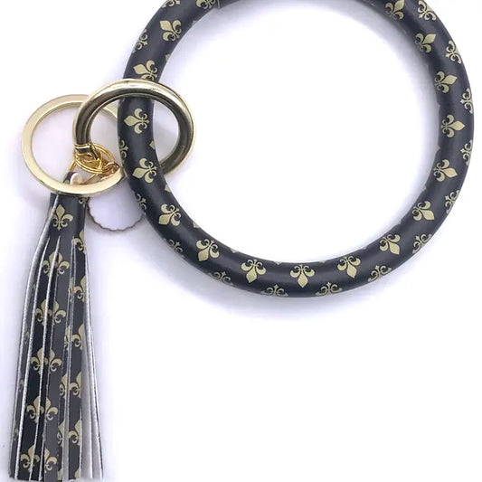Fleur Wristlet Key Chain