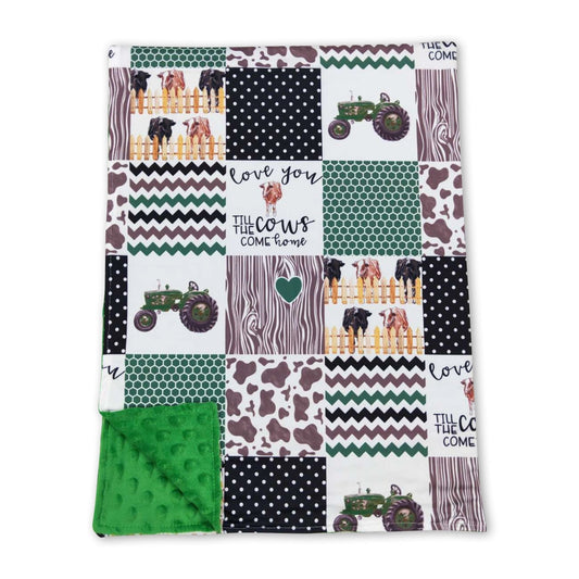 Love You Till the Cows Come Home Blanket