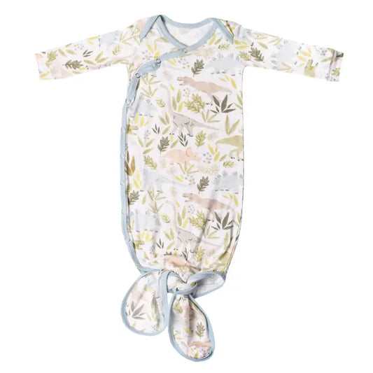 Newborn Knotted Gown - Rex
