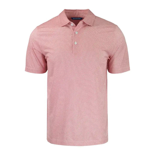 Red and White Polo