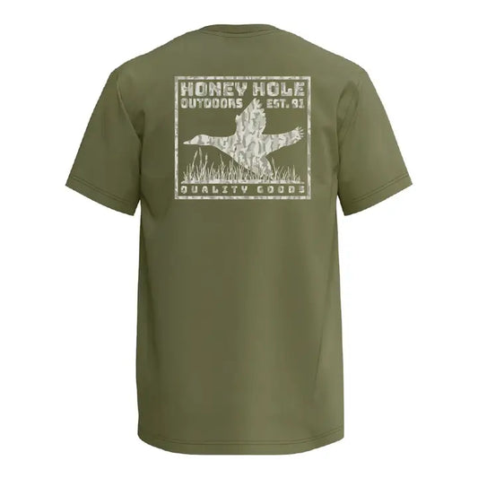 Short Sleeve Bold Duck Military Green