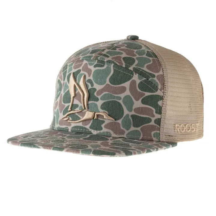 Roost Camo Hi-Profile 3D Puff Duck Hat