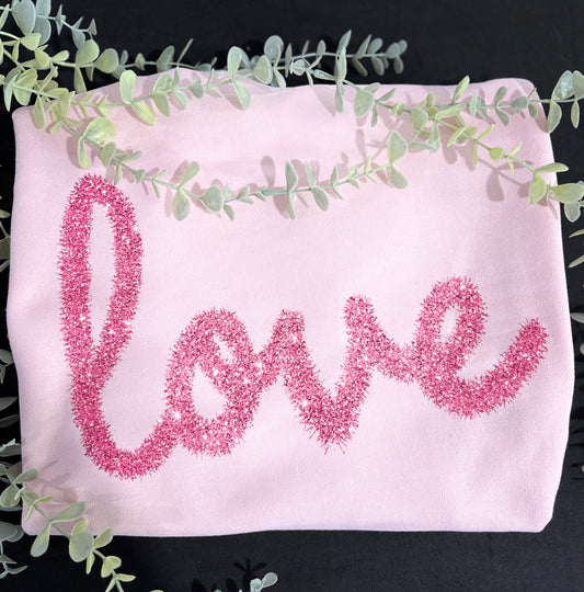 Pink Love Sweatshirt