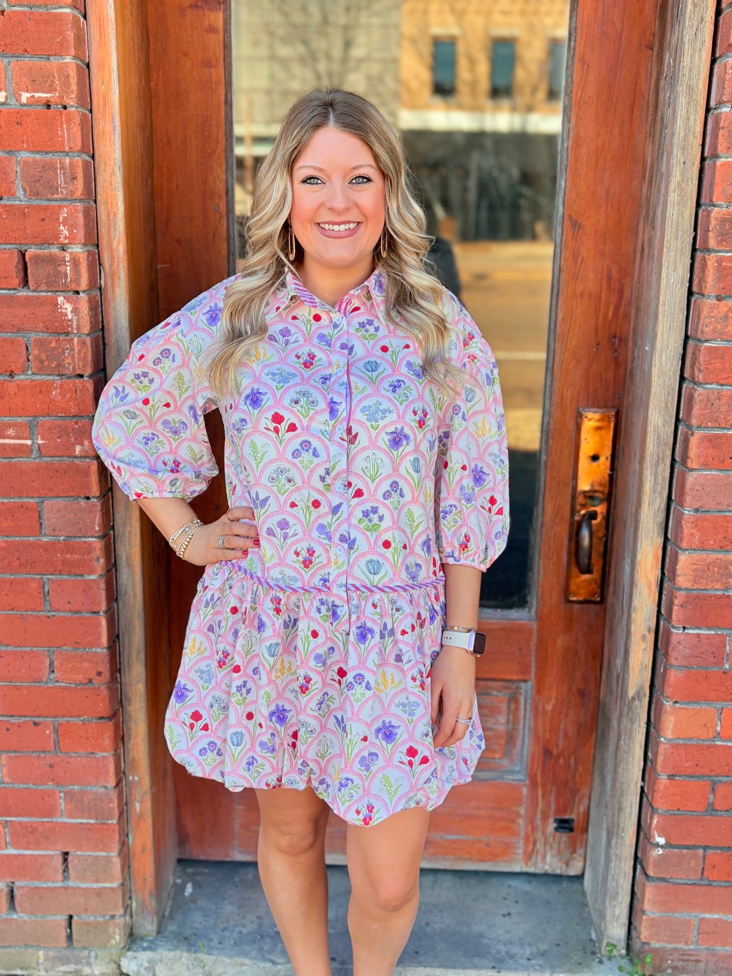 Floral Bubble Dress