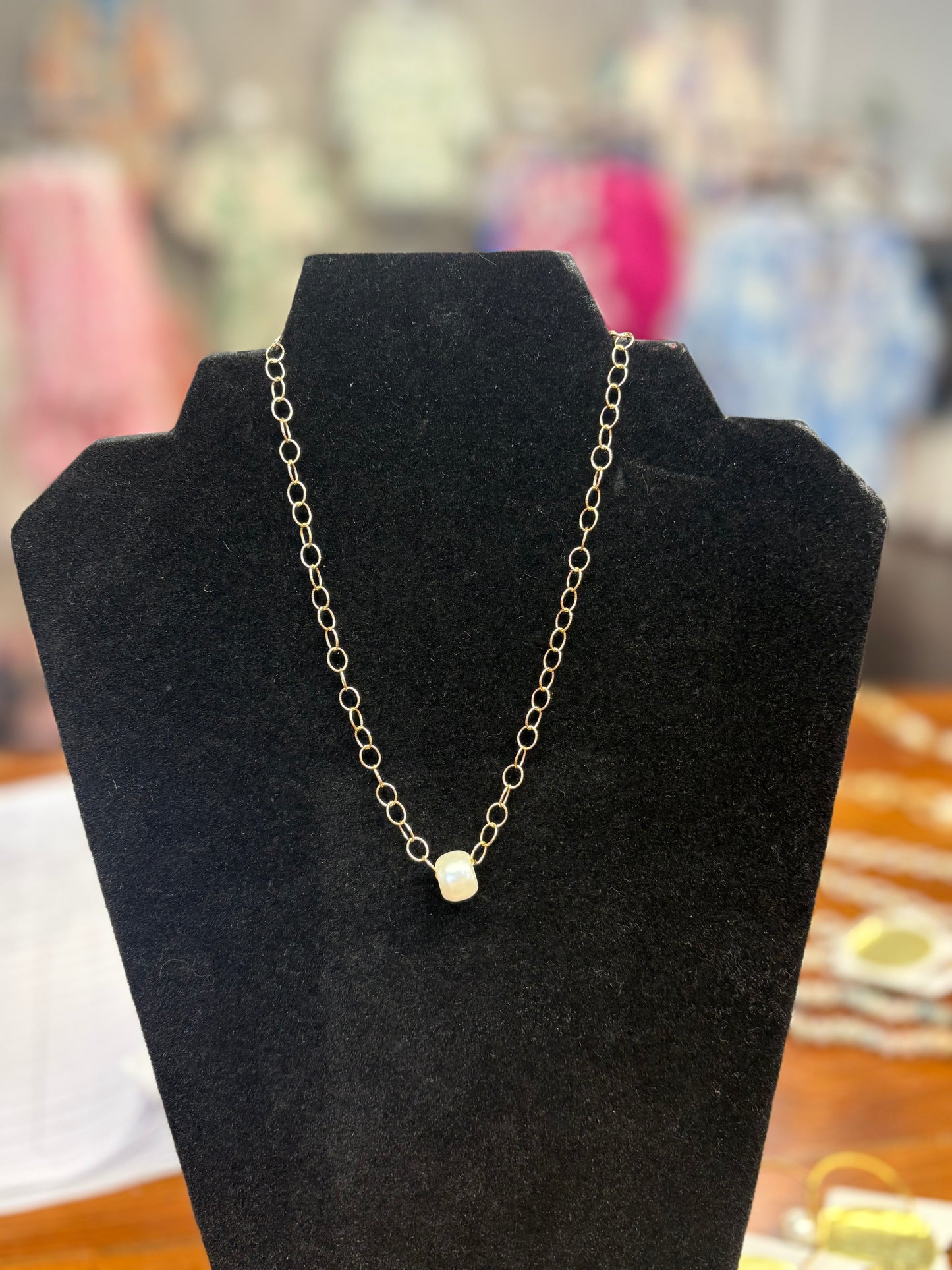 Coastal Pearl Necklace