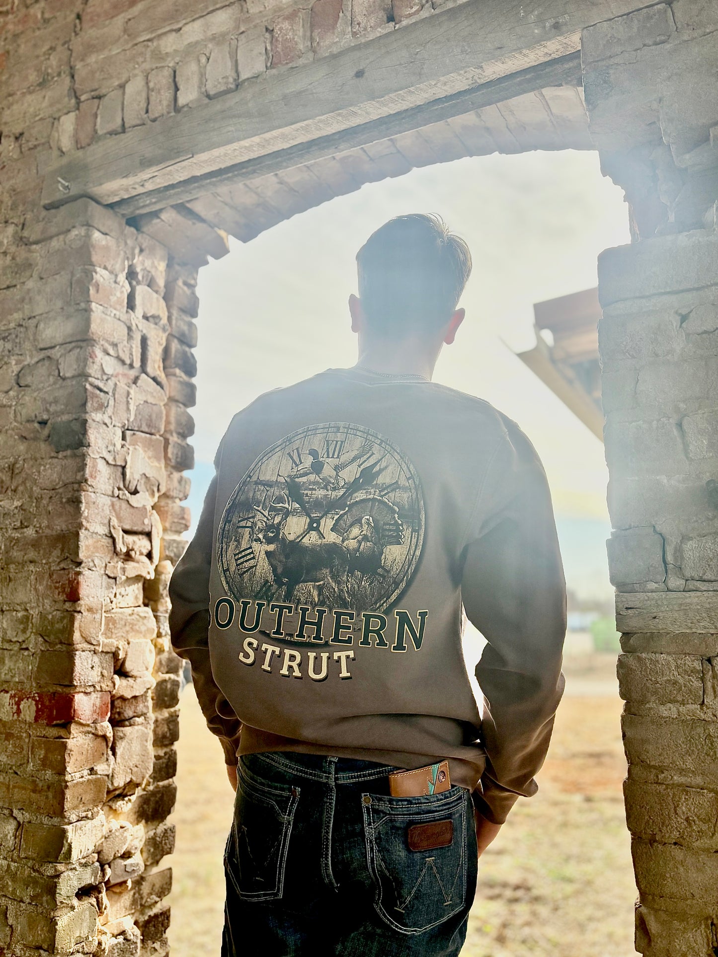 Hunting Around the Clock- Mocha Brown