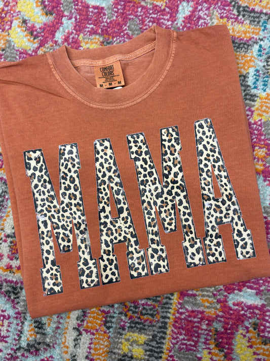 Leopard Mama Tee