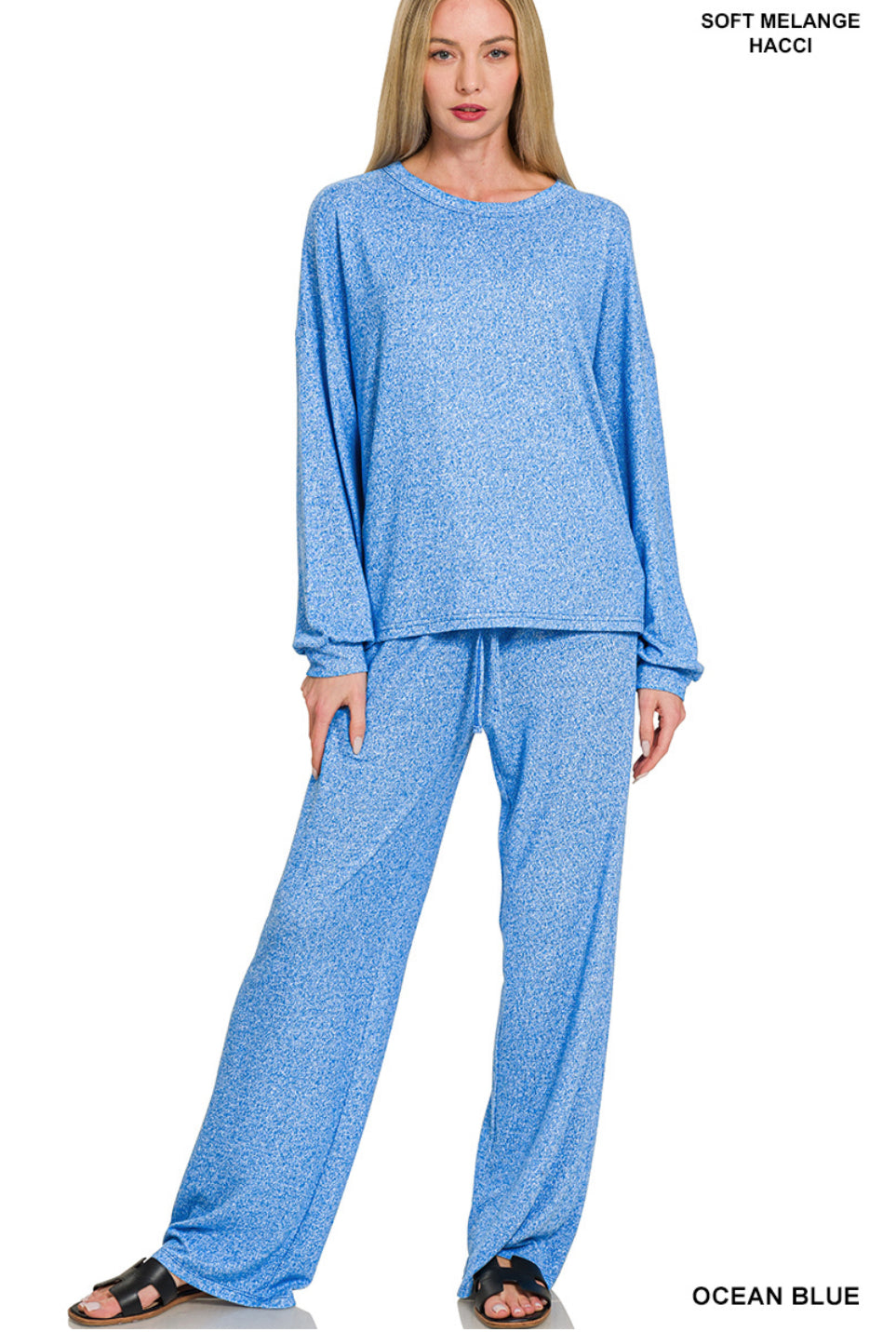 Ocean Blue Long Sleeve Set