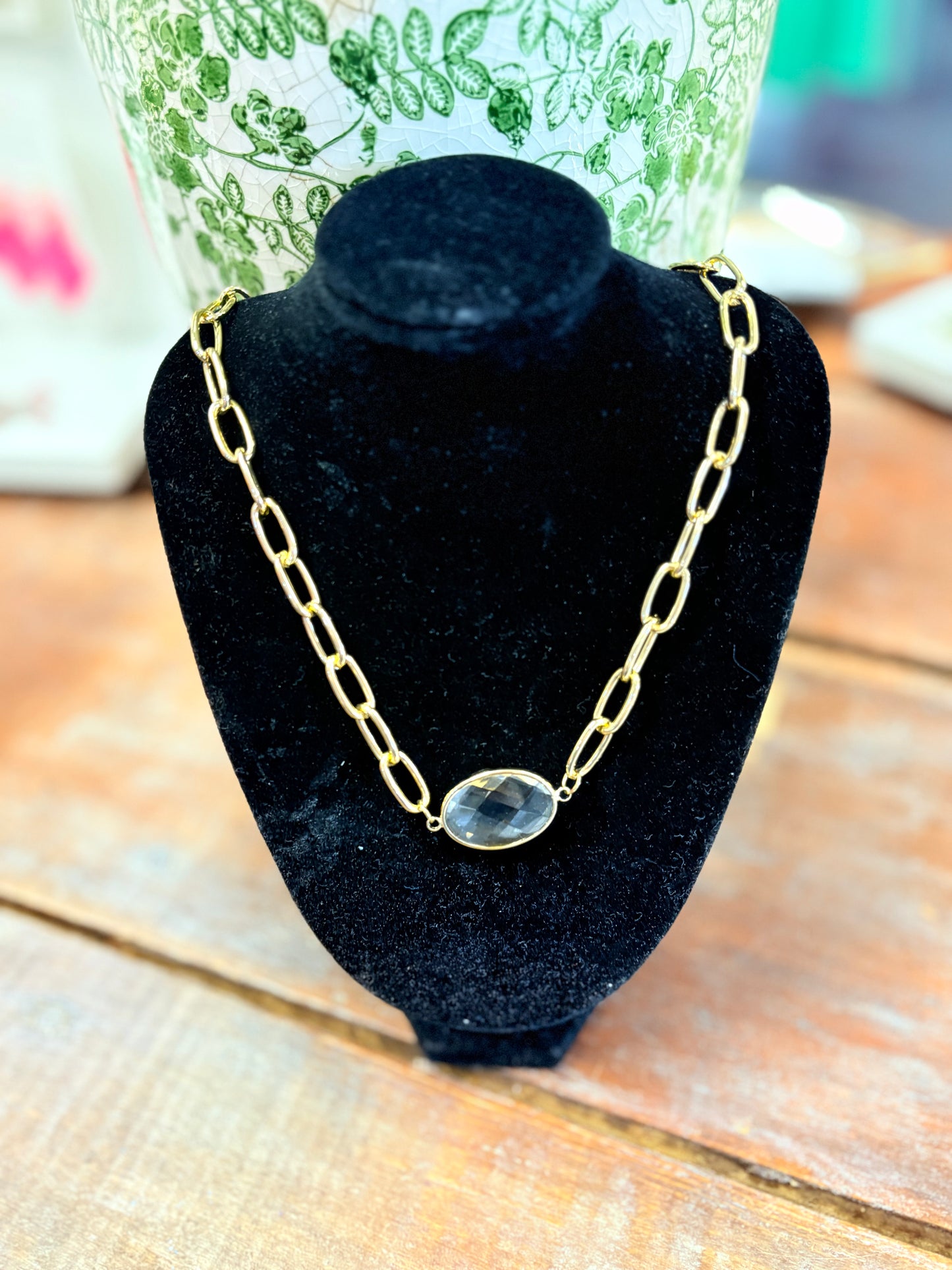 Crystal Link Necklace