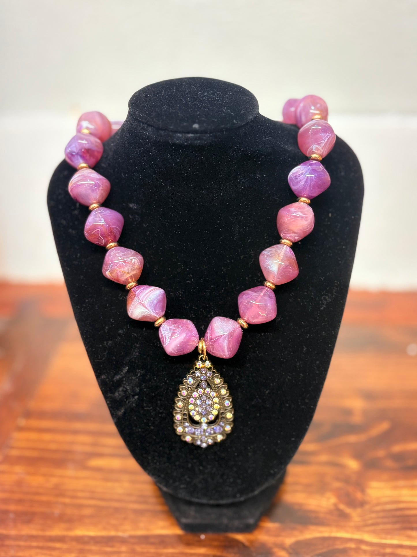 Plum Royalty Necklace