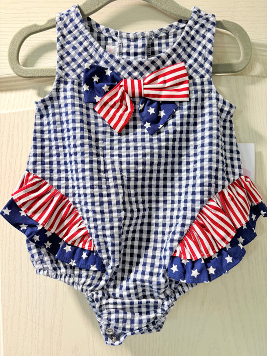 Home of the Free Romper