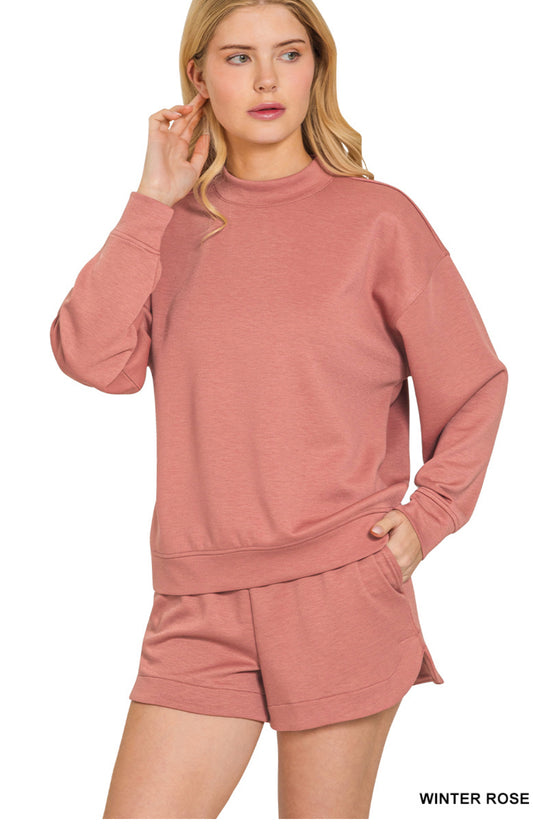 Scuba Winter Rose Short Set