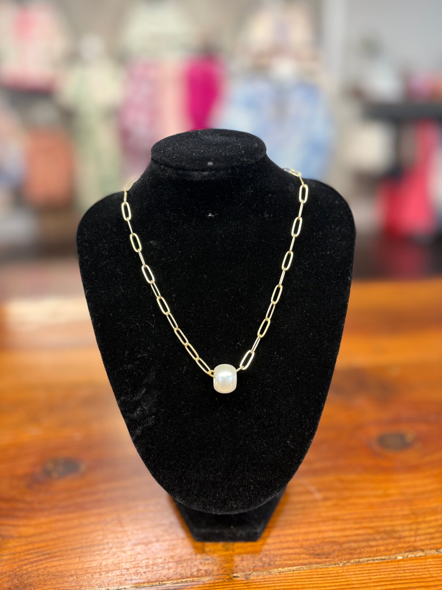 Coastal Pearl Necklace