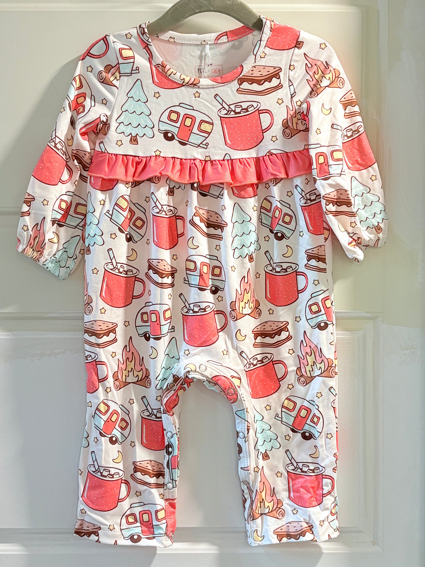 Camping Crew Romper