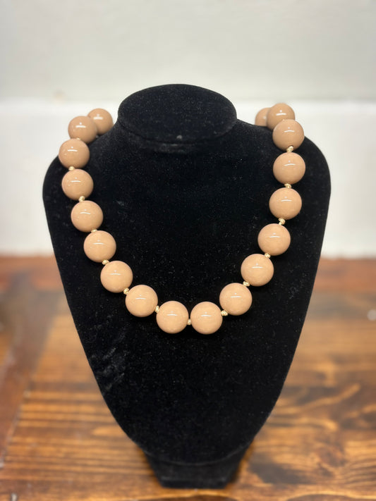 Taupe  Necklace