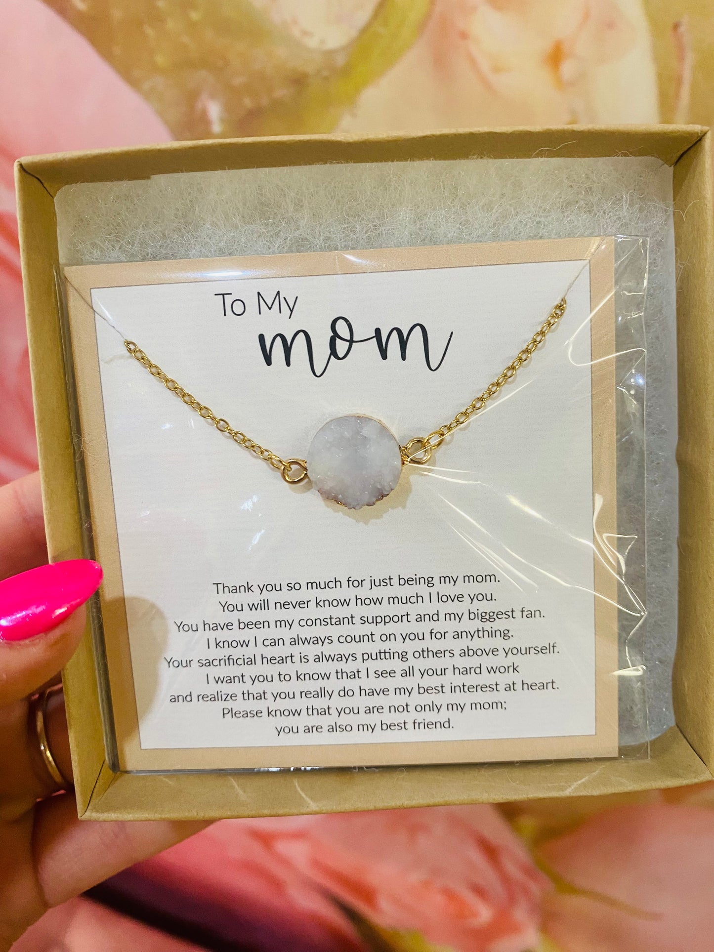 To My Mom Necklace