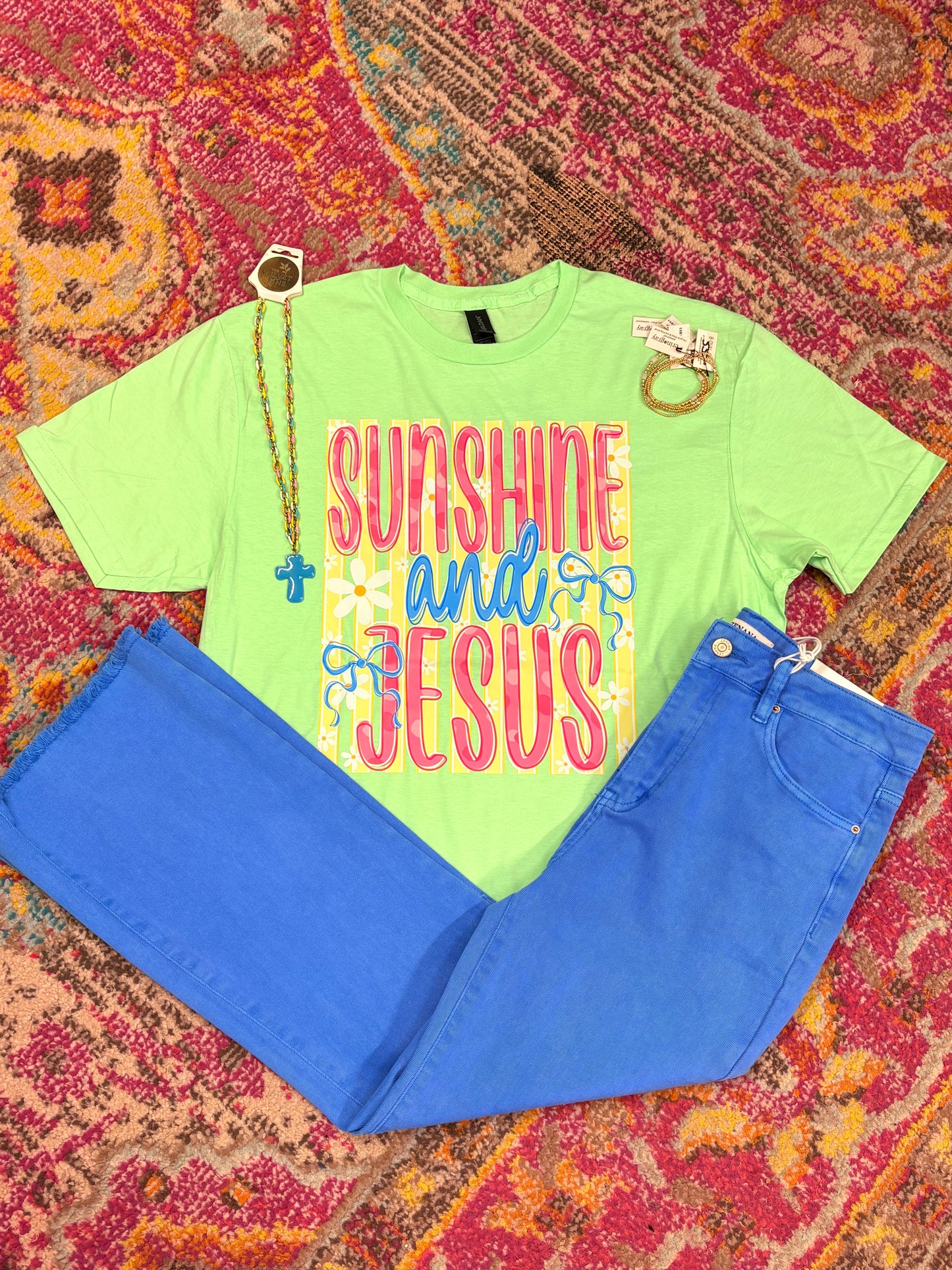 Sunshine & Jesus Tee