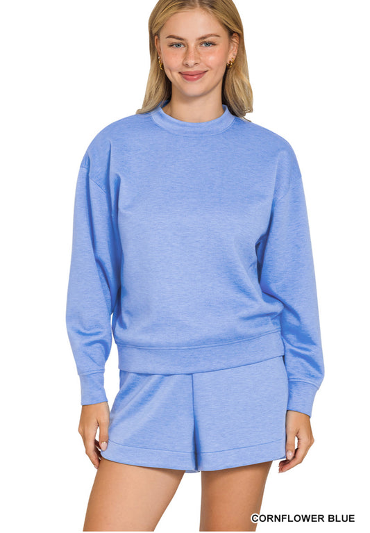 Scuba Cornflower Blue Short Set