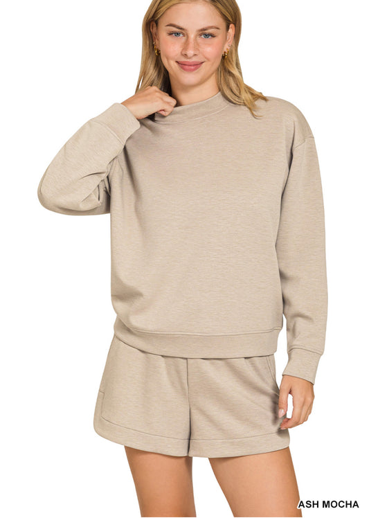 Scuba Ash Mocha Short Set