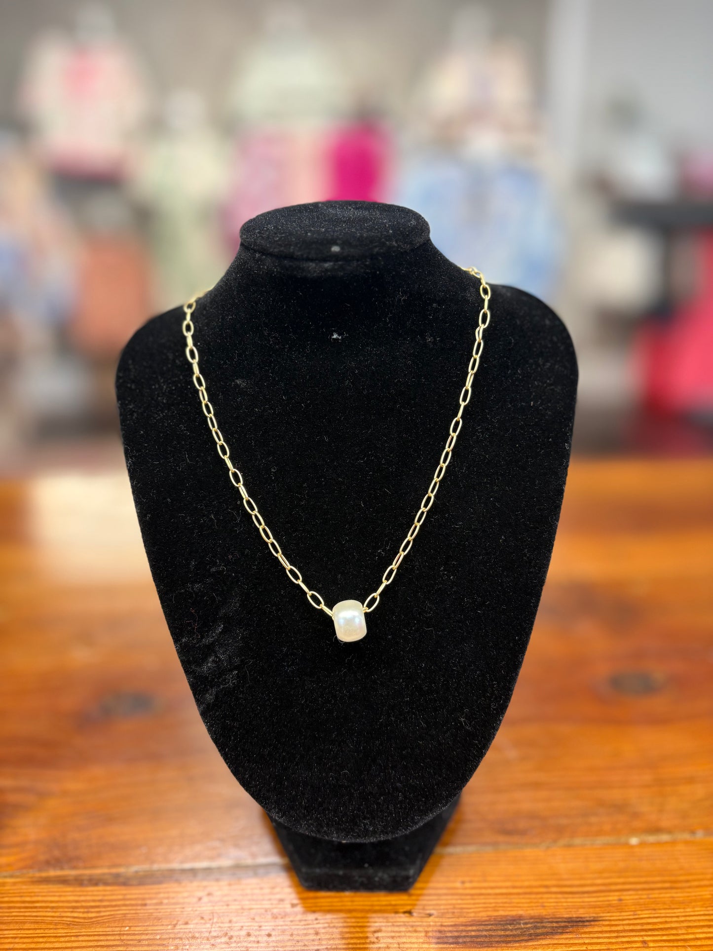 Coastal Pearl Necklace
