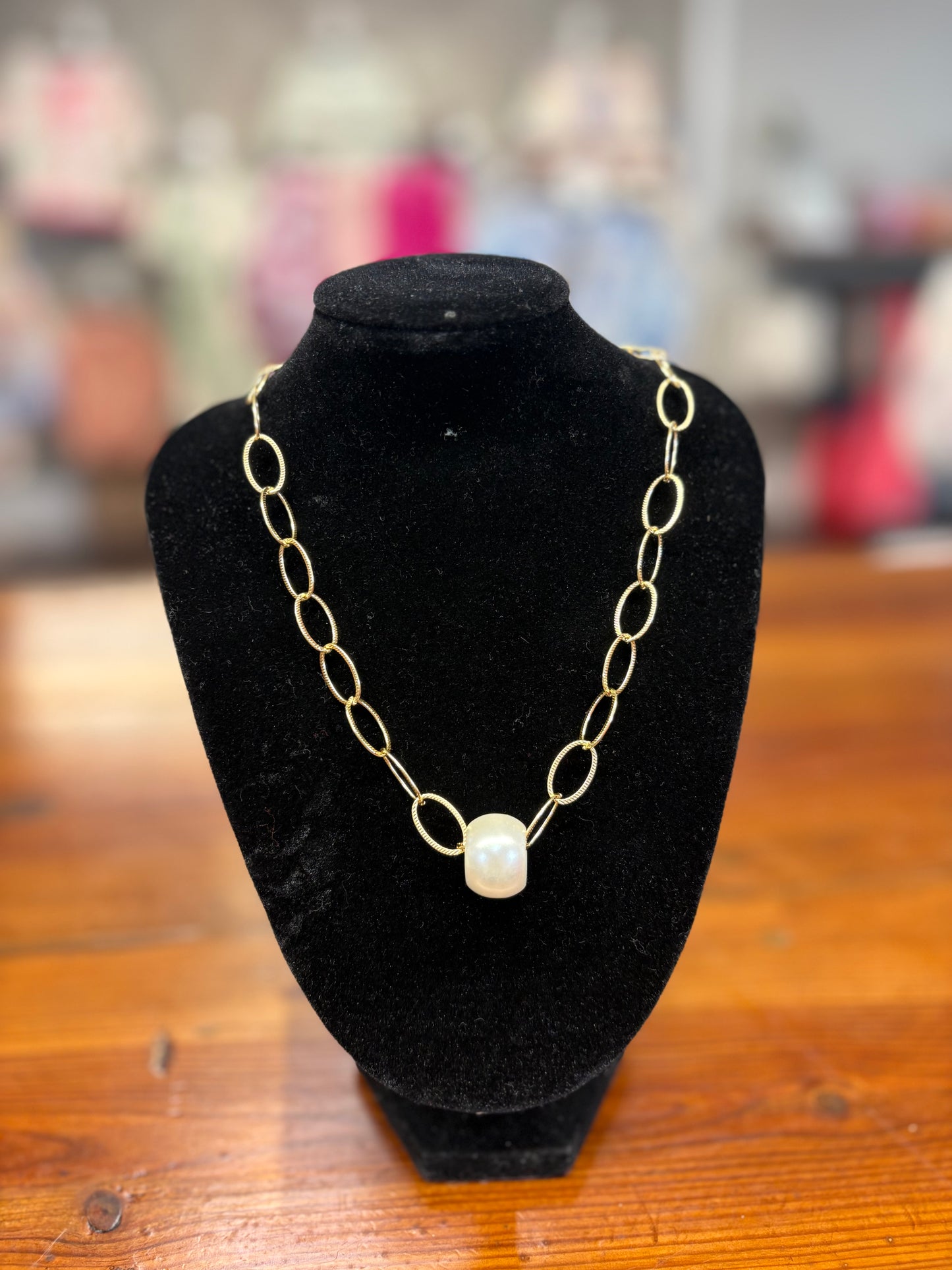 Coastal Pearl Necklace