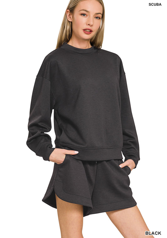 Scuba Black Short Set