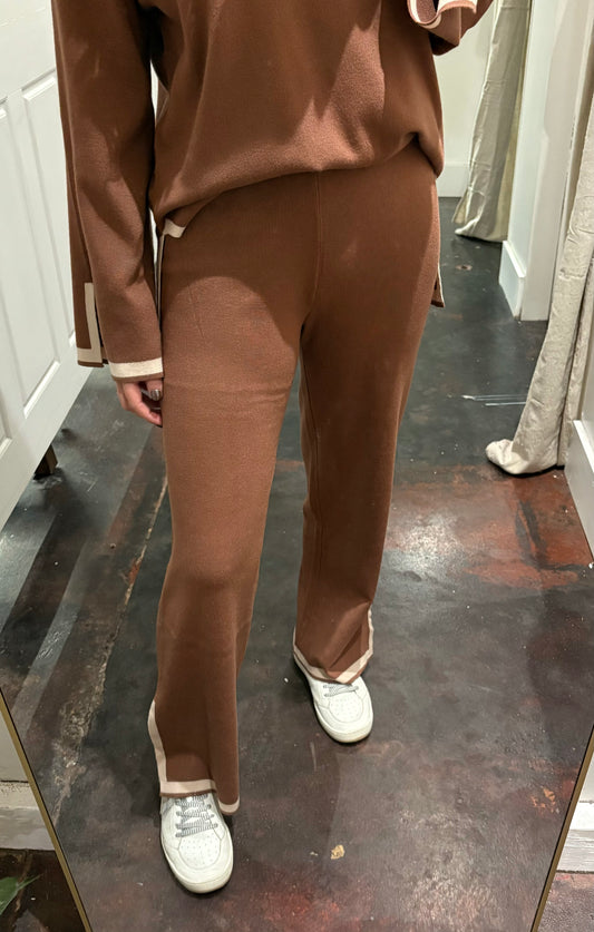 Brown and Oatmeal Pants