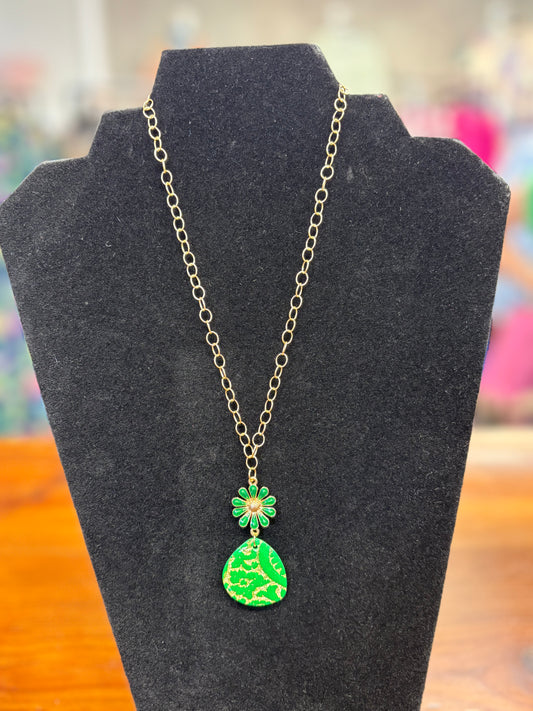 Emerald Garden Necklace